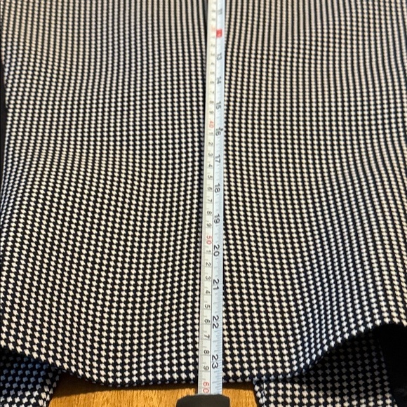 Tahari Arthur Levine collaboration Black and White Checkered Blazer - Picture 5 of 6